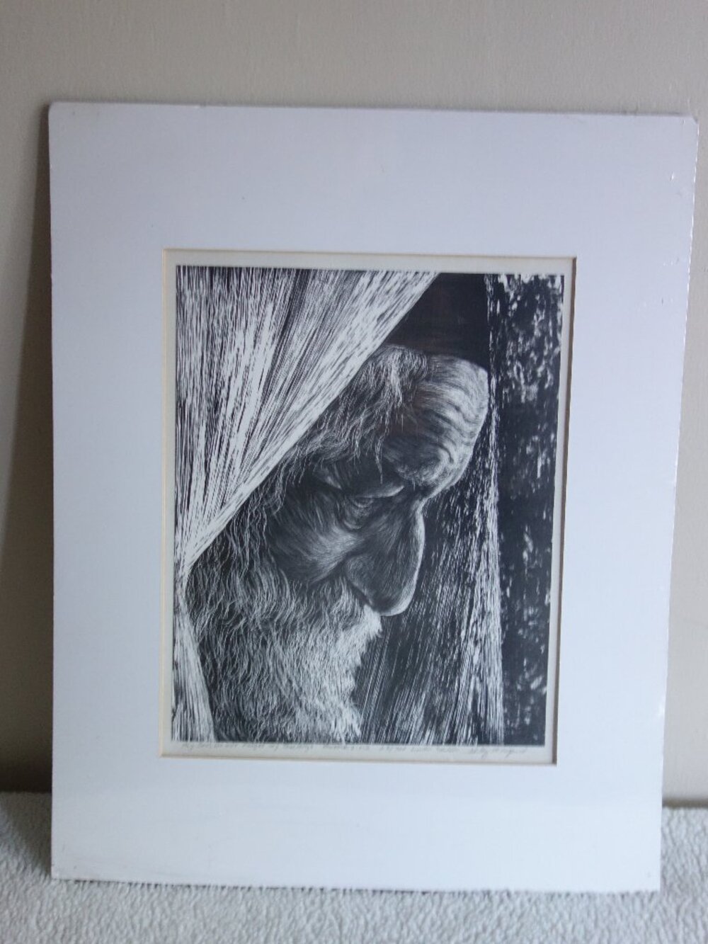 New SHELLEY SKOROPINSKI Black White 29/700 Signed Print “My Son, Do Not Forget M